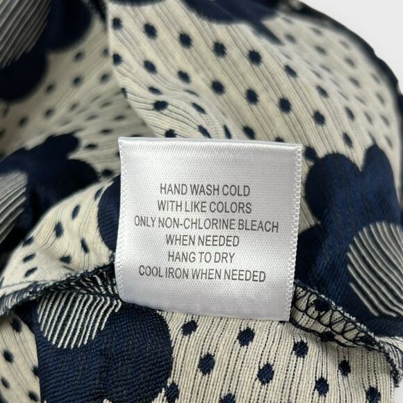 Modcloth Au Contraire Floral Daisy Retro Wrap Twofer Dress Size 6 NEW - Picture 11 of 11